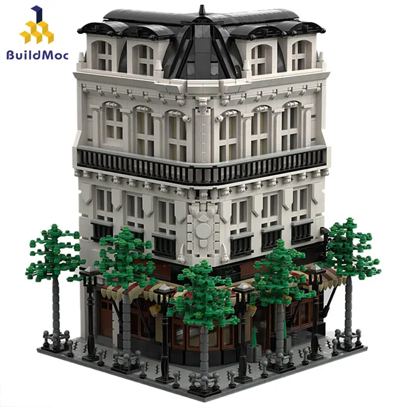Buildmoc 40476 Paris Boulangerie Studio Bakery Shop Architecture Model Building Blocks City Series Street Store Children Brick
Buildmoc 40476 Paris Boulangerie Studio Bakery Shop Architecture Model Building Blocks City Series Street Store Children Brick