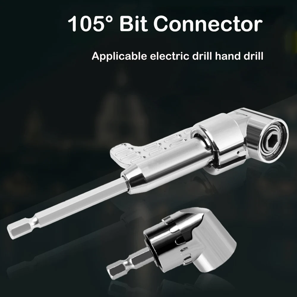 105 Degree Angle Screwdriver Set Torque Wrench Drill Socket Adapter 1/4 inch Hex Bit Socket Electric Drill Accessories tools kit
105 Degree Angle Screwdriver Set Torque Wrench Drill Socket Adapter 1/4 inch Hex Bit Socket Electric Drill Accessories tools kit