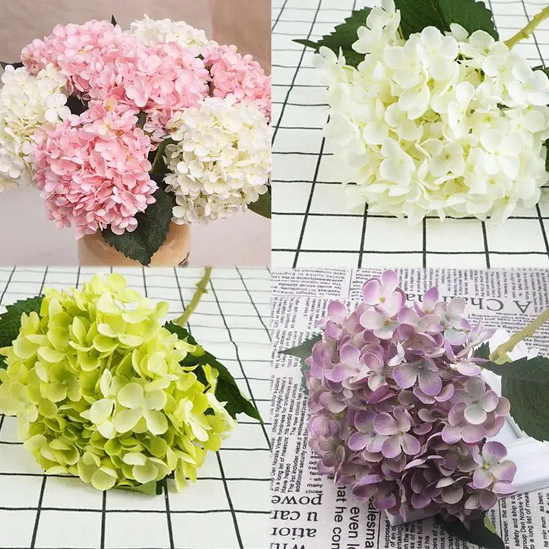 Artificial Flowers Bouquet Simulation Fake Hydrangea Silk Flower Bud Bouquet Artificial Flower For Party Wedding Home Decor
Artificial Flowers Bouquet Simulation Fake Hydrangea Silk Flower Bud Bouquet Artificial Flower For Party Wedding Home Decor