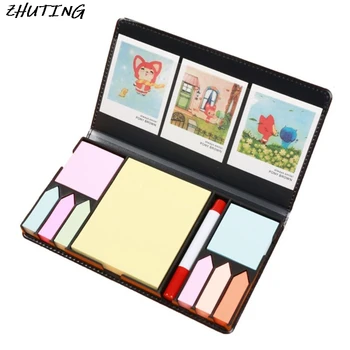 Sticky Note Self-Stick Message Sticker N Times Label Markers Index Tabs Flags with Leather Cover School Office Supplies
Sticky Note Self-Stick Message Sticker N Times Label Markers Index Tabs Flags with Leather Cover School Office Supplies