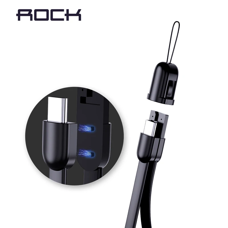 ROCK Multi-Function USB Cable for Type C USB C Charger Powerbank Cable KeyChain Short Charging Sync Data Cord with Magnetic
ROCK Multi-Function USB Cable for Type C USB C Charger Powerbank Cable KeyChain Short Charging Sync Data Cord with Magnetic