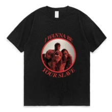Maneskin I Wanna Be Your Slave Print Tee Shirt for Men Women Summer Cotton Oversized T-shirt Short Sleeves New Hip Hop T Shirts
Maneskin I Wanna Be Your Slave Print Tee Shirt for Men Women Summer Cotton Oversized T-shirt Short Sleeves New Hip Hop T Shirts