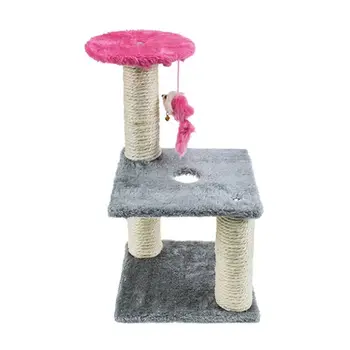 Pet Cat Tree Scratcher Play Toy Three-layer Round Climbing Frame Random delivery
Pet Cat Tree Scratcher Play Toy Three-layer Round Climbing Frame Random delivery