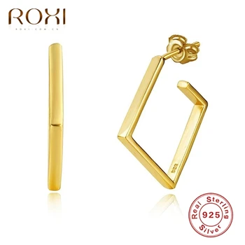 ROXI Fashion Geometry Square Stud Earrings for Women Girl Festival Gift 925 Sterling Silver Unusual Earrings Piercing Pendientes
ROXI Fashion Geometry Square Stud Earrings for Women Girl Festival Gift 925 Sterling Silver Unusual Earrings Piercing Pendientes