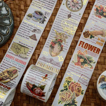 1 Roll Vintage Bronzing Washi Tape Retro Animal Plant Little Angle Pattern Masking Tape Diary Journal Stickers Scrapbooking
1 Roll Vintage Bronzing Washi Tape Retro Animal Plant Little Angle Pattern Masking Tape Diary Journal Stickers Scrapbooking
