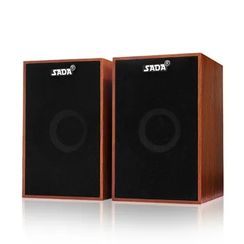 V-160 USB Cable Mini Computer Speaker Wood Desktop 3D Surround Quality Stereo Bass for PC laptops DVDS TVS smartphones
V-160 USB Cable Mini Computer Speaker Wood Desktop 3D Surround Quality Stereo Bass for PC laptops DVDS TVS smartphones