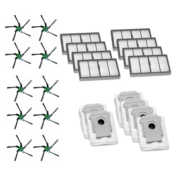 10 Side Brush + 8 Filter Suitable + 6 Dust Bag for IROBOT ROOMBA S9 S9+ Sweeping Robot Vacuum Cleaner Accessories
10 Side Brush + 8 Filter Suitable + 6 Dust Bag for IROBOT ROOMBA S9 S9+ Sweeping Robot Vacuum Cleaner Accessories