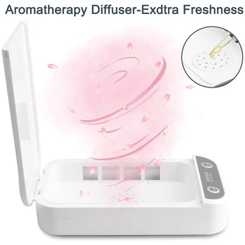 UV Light Cell Phone Sterilizer, Aromatherapy Function Disinfector, Cell Phone Cleaner For IOS Android Smartphones Jewelry Watch
UV Light Cell Phone Sterilizer, Aromatherapy Function Disinfector, Cell Phone Cleaner For IOS Android Smartphones Jewelry Watch