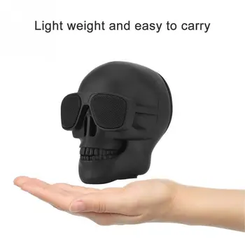 Wireless Bluetooth skull speaker Portable Mini Stereo Sound Wireless bluetooth speaker HD Audio Music Player sound Enhanced Bass
Wireless Bluetooth skull speaker Portable Mini Stereo Sound Wireless bluetooth speaker HD Audio Music Player sound Enhanced Bass