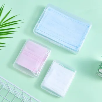 Mask Storage Portable Disposable Mask Storage Box Desktop Finishing Transparent Storage Box Storage Artifact Plastic Box
Mask Storage Portable Disposable Mask Storage Box Desktop Finishing Transparent Storage Box Storage Artifact Plastic Box