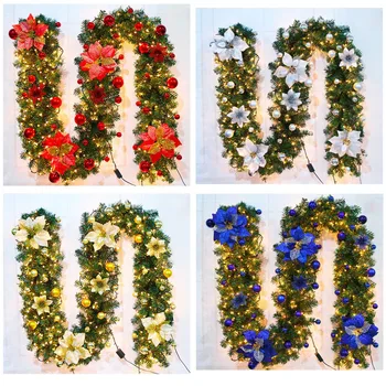 2.7M Tree Hanging Ornament Rattan LED Colorful Decoration For Christmas Party Wedding Home Outdoor Garland Wreath Decoration
2.7M Tree Hanging Ornament Rattan LED Colorful Decoration For Christmas Party Wedding Home Outdoor Garland Wreath Decoration