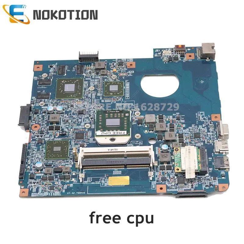 Материнская плата NOKOTION для ноутбуков Acer asipre 09919 4551 МБ 48.4HD01.031 MBPV301001 ГБ 5650 DDR3 |