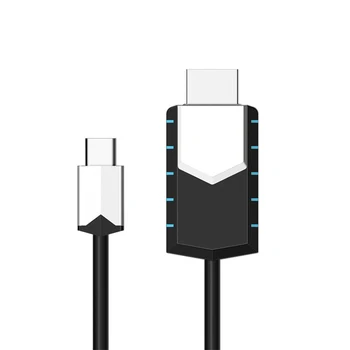 USB Type-C to HDMI 4K HDTV TV Cable Adapter High Speed For Mobile Phone Computer Cables Adapter Projector Connectors Cables
USB Type-C to HDMI 4K HDTV TV Cable Adapter High Speed For Mobile Phone Computer Cables Adapter Projector Connectors Cables