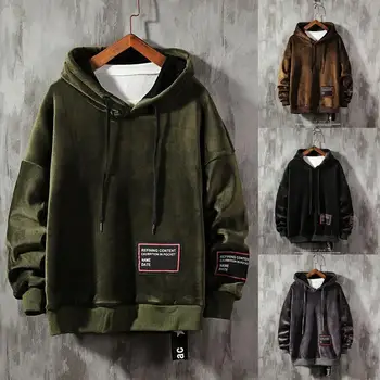 New Style For Men In Autumn And Winter Fashionable Pure Colour Cap Guard Blouse Features:
New Style For Men In Autumn And Winter Fashionable Pure Colour Cap Guard Blouse Features: