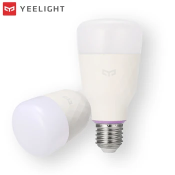 

Yeelight YLDP05YL YLDP06YL E27 10W Warm White to Daywhite WiFi APP Smart LED Bulb AC100-240V for Desk Night Light Lamp