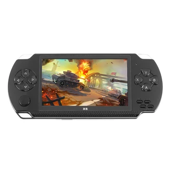 ALLOYSEED X6 4.3 inch Video Game Console Handheld 8G Memory Game Machine Game Player 16G TF memory Cards Handheld Game Players
ALLOYSEED X6 4.3 inch Video Game Console Handheld 8G Memory Game Machine Game Player 16G TF memory Cards Handheld Game Players