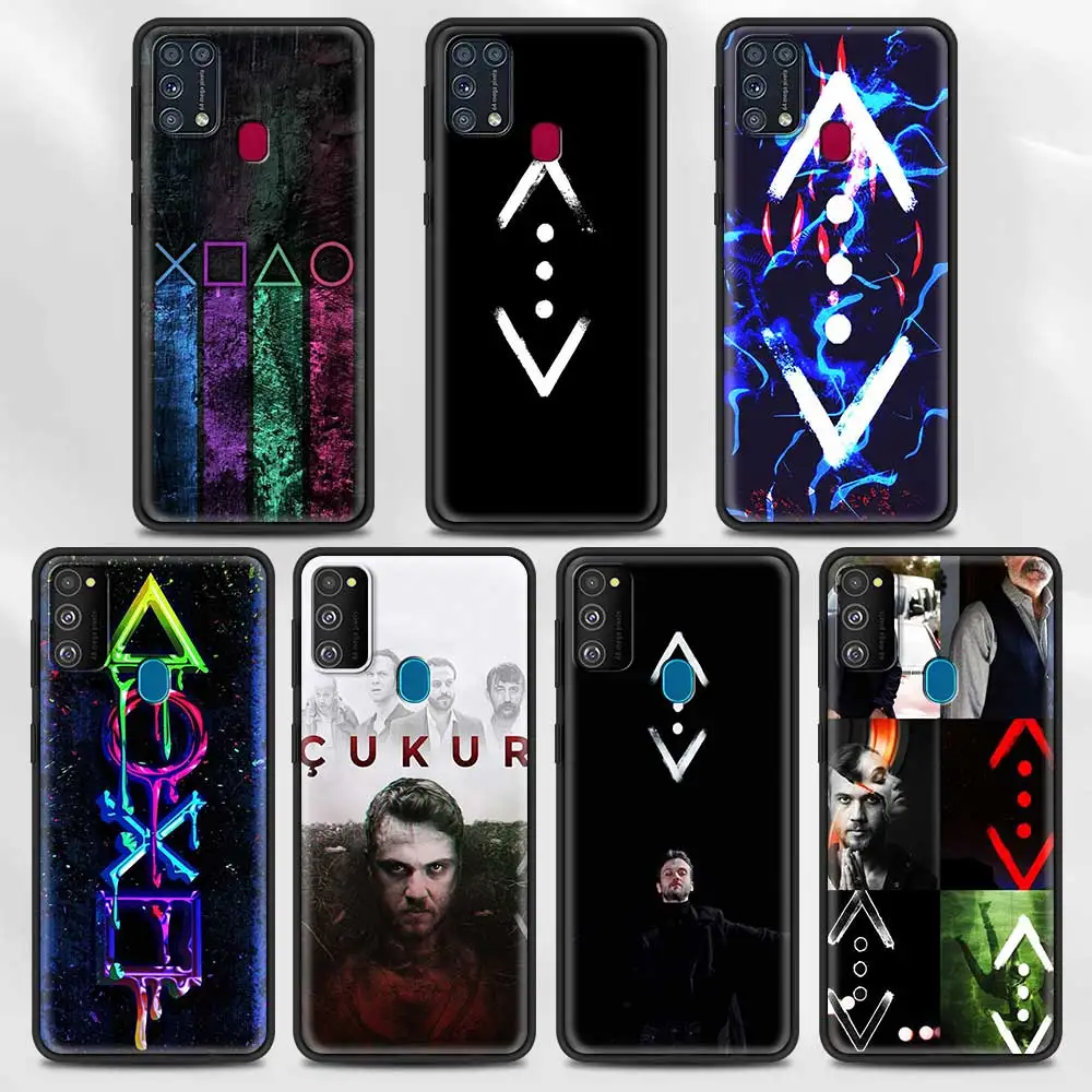 Чехол для Samsung M51 F41 M31s M31 Prime M30s M21 M11 M01 A9 A7 2018 Черный силиконовый чехол Capa Fundas HOT Cukur