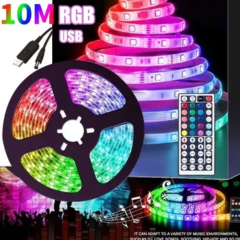 LED Strip 10M Waterproof Remote Car Interior Lights Halloween Light Bars Decoration Lighting Multicolor Christmas Supplies
LED Strip 10M Waterproof Remote Car Interior Lights Halloween Light Bars Decoration Lighting Multicolor Christmas Supplies