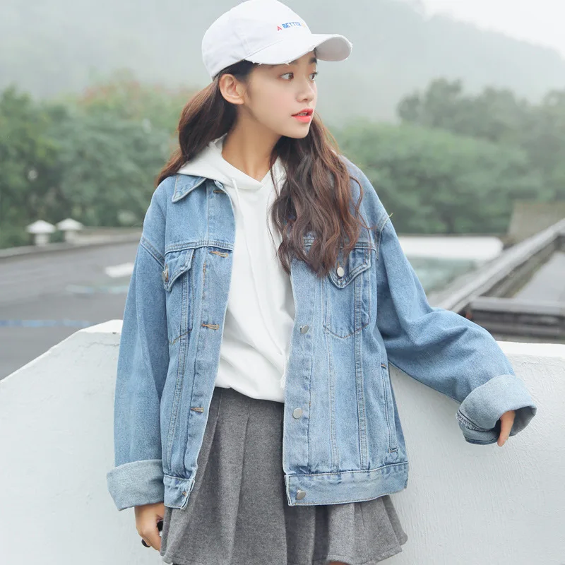 Autumn New Style Versatile Retro Loose-Fit Classic And Casual Jeans Coat Jacket
Autumn New Style Versatile Retro Loose-Fit Classic And Casual Jeans Coat Jacket