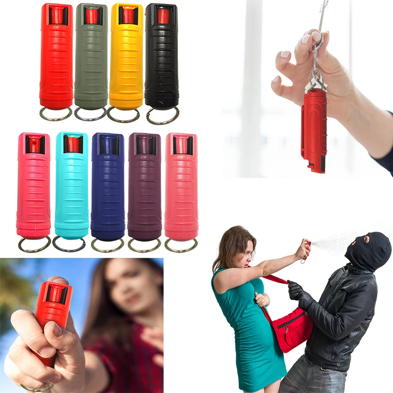 20ml Reusable Pepper Spray Tank Plastic Case Mini Portable EDC Safety Protection Emergency Self Empty Bottle | Спорт и развлечения