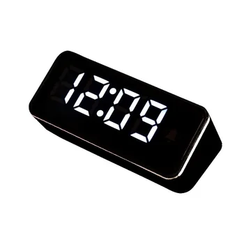 Bedroom Concise Electronics Clock Convenient LED Digital Alarm Clock Electric Storage Aluminum Shell Digital Display Alarm Clock
Bedroom Concise Electronics Clock Convenient LED Digital Alarm Clock Electric Storage Aluminum Shell Digital Display Alarm Clock