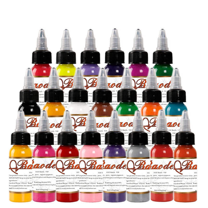 Wholesale Microblading Tattoo Ink Set 21 Colors Kit 30ml/Bottle Tattoo Pigment Set Ink for Body Painting Tattoo Pigment Tools
Wholesale Microblading Tattoo Ink Set 21 Colors Kit 30ml/Bottle Tattoo Pigment Set Ink for Body Painting Tattoo Pigment Tools