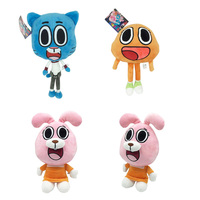 miniko karikatur inanilmaz dunya gumball darwin anais pelus bebek sevimli kedi tavsan doldurulmus oyuncak dogum gunu hediyesi cocuklar icin hediyeler cocuklar stuffed plush animals zawem