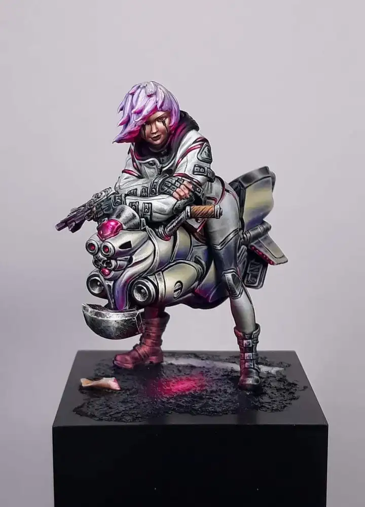 Unassambled 1/24 75mm modern girl sit with motor (NO BASE ) Resin figure miniature model kits Unpainted
Unassambled 1/24 75mm modern girl sit with motor (NO BASE ) Resin figure miniature model kits Unpainted