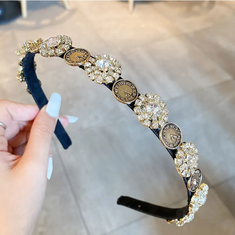 DISCICI 2020 New Baroque Hairband Women's French-style Bundle Design Sense All-match Out Rhinestone Light Luxury OH2041
DISCICI 2020 New Baroque Hairband Women's French-style Bundle Design Sense All-match Out Rhinestone Light Luxury OH2041