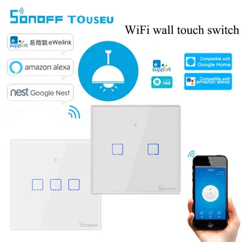 SONOFF T0 US TX Series WiFi Smart Switch SMART Home Automation Modules WiFi Wall Switches Compatible With Google Home Alexa
SONOFF T0 US TX Series WiFi Smart Switch SMART Home Automation Modules WiFi Wall Switches Compatible With Google Home Alexa