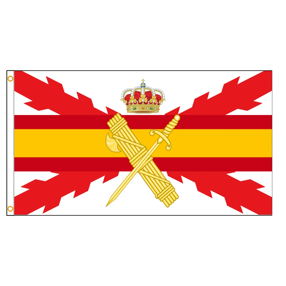 

90x150cm Cross of Burgundy Spian Civil Guard Flag