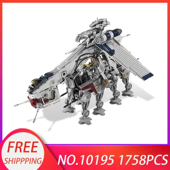 Star Toys Wars 10195 Compatible With lEGOED StarWars Republic Dropship With AT-OT Walker Model Building Blocks Kids Gifts
Star Toys Wars 10195 Compatible With lEGOED StarWars Republic Dropship With AT-OT Walker Model Building Blocks Kids Gifts