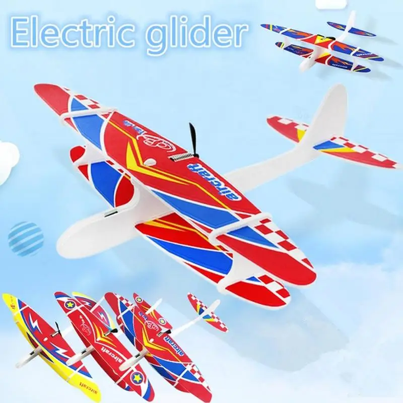 Hand Throwing Electric Airplane Free-flying Fix Wing Durable Epp Foam Capacitor Glider Diy Plane Model Educational Toy For Kids
Hand Throwing Electric Airplane Free-flying Fix Wing Durable Epp Foam Capacitor Glider Diy Plane Model Educational Toy For Kids