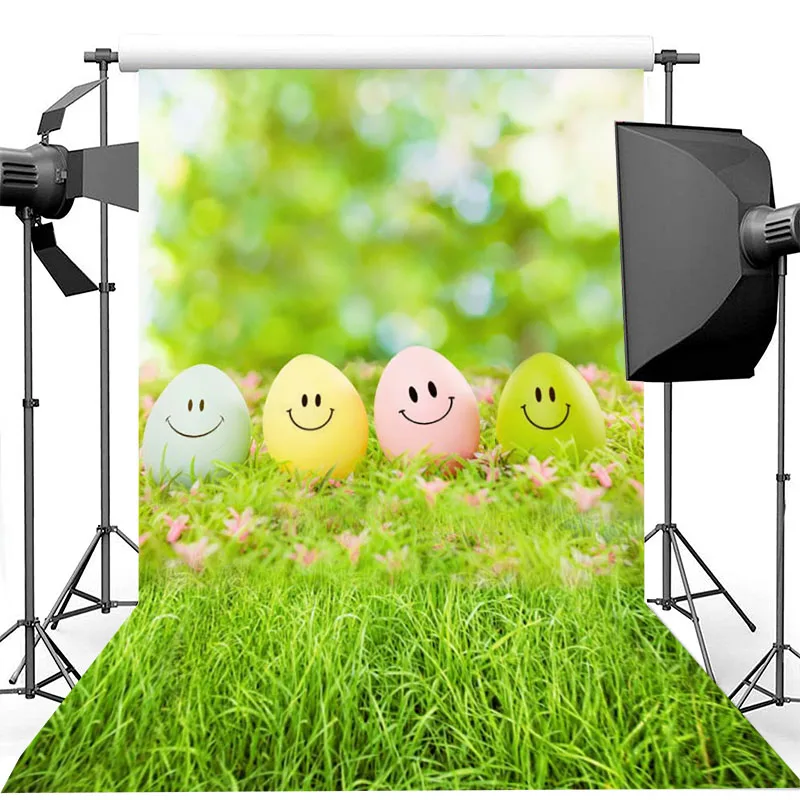 Easter Smiley Eggs Photography Backdrops Spring Green Meadow Children Birthday Photo Props Studio Booth Background
Easter Smiley Eggs Photography Backdrops Spring Green Meadow Children Birthday Photo Props Studio Booth Background