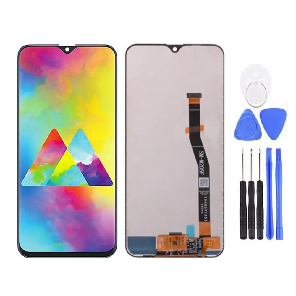 AMOLED Screen Digitizer Assembly replacement parts for Samsung Galaxy M20 2019 SM-M205 M205F Touch Screen Digitizer Assembly
AMOLED Screen Digitizer Assembly replacement parts for Samsung Galaxy M20 2019 SM-M205 M205F Touch Screen Digitizer Assembly