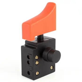 AC 250V/6A 125V/12A 5E4 Plastic SPST Lock on Circular Saw Trigger Switch 125 polishing machine switch 180
AC 250V/6A 125V/12A 5E4 Plastic SPST Lock on Circular Saw Trigger Switch 125 polishing machine switch 180