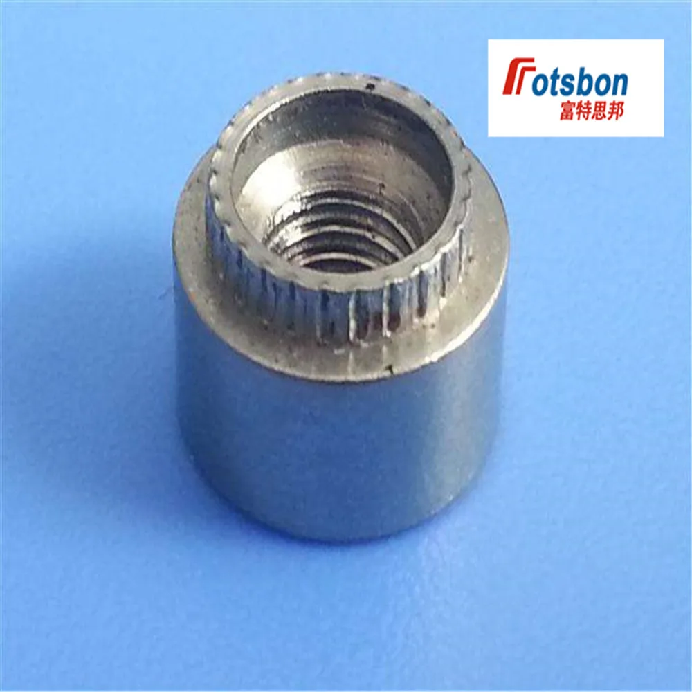 ZS-M5-1/1.2/1.5/2/2.5/3 Flare-In Nuts Self-clinching Fasteners Cabinet Inserts Sheets Metal Rivet Nut Inox Rivets PEM Standard
ZS-M5-1/1.2/1.5/2/2.5/3 Flare-In Nuts Self-clinching Fasteners Cabinet Inserts Sheets Metal Rivet Nut Inox Rivets PEM Standard