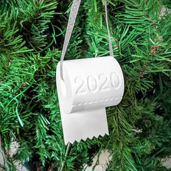 2020 Christmas Ornament Tree Hanging Home Decor Gift Toilet Paper Crisis Indoor Outdoor Lightweight Cute Bedroom Party Plastic
2020 Christmas Ornament Tree Hanging Home Decor Gift Toilet Paper Crisis Indoor Outdoor Lightweight Cute Bedroom Party Plastic