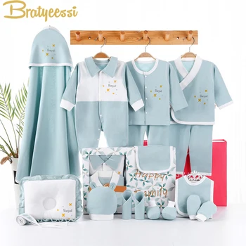 17pcs Set Newborn Baby Clothes Cotton Baby Set Infant Clothing Toddler Outfit New Born Gift Set No Box
17pcs Set Newborn Baby Clothes Cotton Baby Set Infant Clothing Toddler Outfit New Born Gift Set No Box