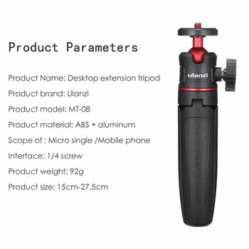 Camera Photography Desktop Foldable Handle Grip Handheld Tripod Stand Outdoor Camping Home Mini Selfie Stick Extension Pole
Camera Photography Desktop Foldable Handle Grip Handheld Tripod Stand Outdoor Camping Home Mini Selfie Stick Extension Pole