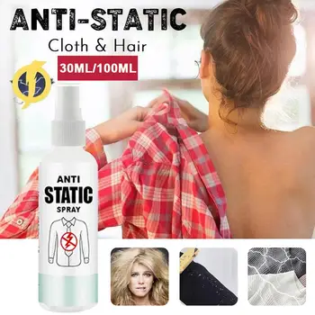 30/100ML Anti Static Spray Static Remover Sprays for Clothes Lasting Anti-allergy Anti Static Spray for Car Window Clothes Hair
30/100ML Anti Static Spray Static Remover Sprays for Clothes Lasting Anti-allergy Anti Static Spray for Car Window Clothes Hair
