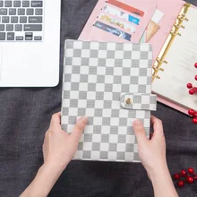 A5 Notebook Loose-leaf Notebook High-end Leather Cover Lattice Pattern Notebook Bullet Journal Agenda Planner Journal
A5 Notebook Loose-leaf Notebook High-end Leather Cover Lattice Pattern Notebook Bullet Journal Agenda Planner Journal