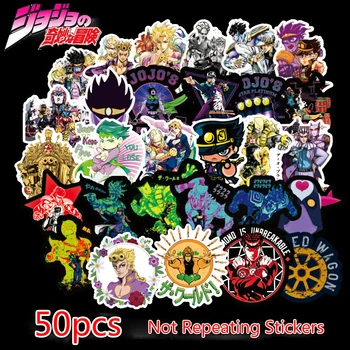50pcs JoJos Bizarre Adventure Waterproof Stickers Cosplay Prop Accessories PVC Cartoon Decal Sticker
50pcs JoJos Bizarre Adventure Waterproof Stickers Cosplay Prop Accessories PVC Cartoon Decal Sticker