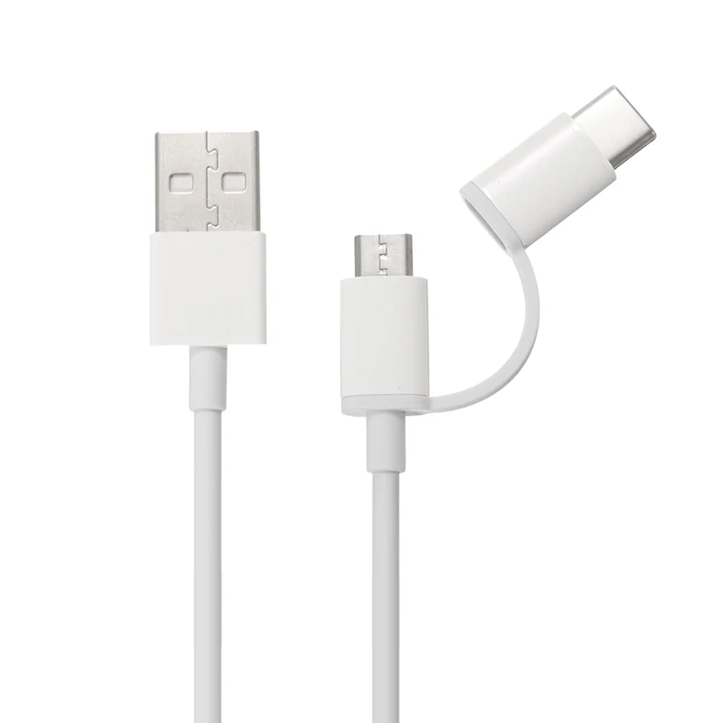Original 30CM 2 in 1 Type-C and Micro USB short Fast Quick Charging Cable for Mobile Phone for Huawei p30 pro Xioami mi9
Original 30CM 2 in 1 Type-C and Micro USB short Fast Quick Charging Cable for Mobile Phone for Huawei p30 pro Xioami mi9