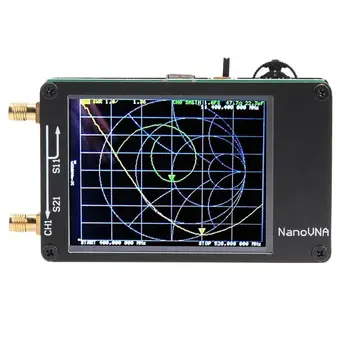 Vector Network Analyzer Nano VNA-H Portable Digital LCD Display Vector Network MF HF VHF UHF Antenna Analyzer Standing Wave
Vector Network Analyzer Nano VNA-H Portable Digital LCD Display Vector Network MF HF VHF UHF Antenna Analyzer Standing Wave