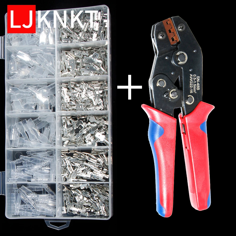 2.8/4.8/6.3mm wound connector plug General spring insert edge wire crimping sheath terminal 450 box for quick simple terminal
2.8/4.8/6.3mm wound connector plug General spring insert edge wire crimping sheath terminal 450 box for quick simple terminal
