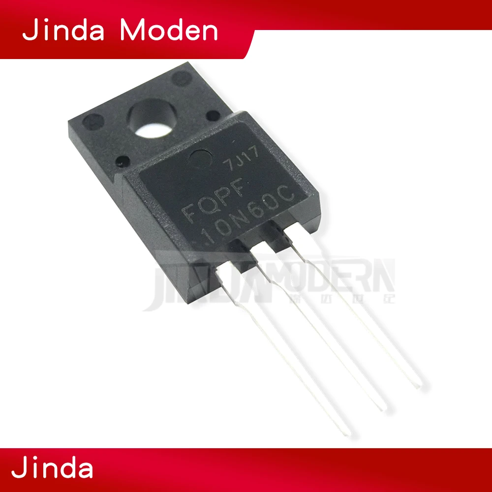 10 шт. FQPF10N60C TO 220 10N60 TO220 FQPF10N60 Новый МОП полевой транзистор|Транзисторы| |