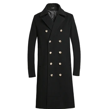 2020 Brand New Winter Men's Woolen Coat Long Windbreaker Jacket Overcoat for Male Casual Outer Wear Clothing
2020 Brand New Winter Men's Woolen Coat Long Windbreaker Jacket Overcoat for Male Casual Outer Wear Clothing