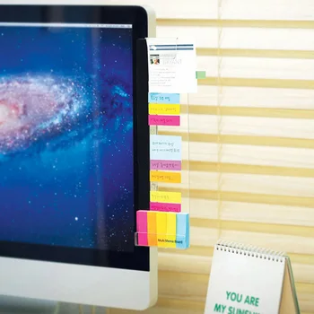 2PCS Acrylic Computer Monitor Screen Memo Board Pads Message Reminder Sticky Side Panel for Sticky Notes Tabs Computer PC
2PCS Acrylic Computer Monitor Screen Memo Board Pads Message Reminder Sticky Side Panel for Sticky Notes Tabs Computer PC