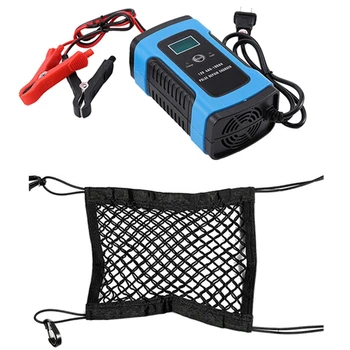 Car Front Seat Storage Block Net Pocket Universal Double Storage Net Storage Bag & Car Battery Charger 6A Lcd Us Plug
Car Front Seat Storage Block Net Pocket Universal Double Storage Net Storage Bag & Car Battery Charger 6A Lcd Us Plug